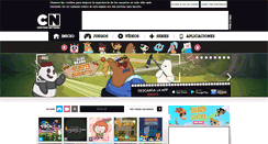 Desktop Screenshot of ben10-juegoscreator.cartoonnetwork.es
