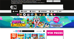 Desktop Screenshot of dk.cartoonnetwork.nu