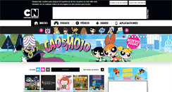 Desktop Screenshot of cartoonnetwork.es