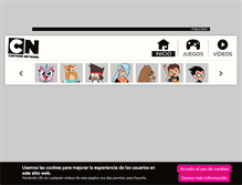 Tablet Screenshot of cartoonnetwork.es