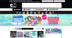 Desktop Screenshot of cartoonnetwork.hu