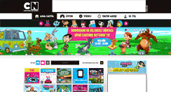 Desktop Screenshot of cartoonnetwork.com.tr