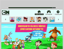 Tablet Screenshot of cartoonnetwork.com.tr