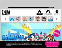 Tablet Screenshot of cartoonnetwork.nl